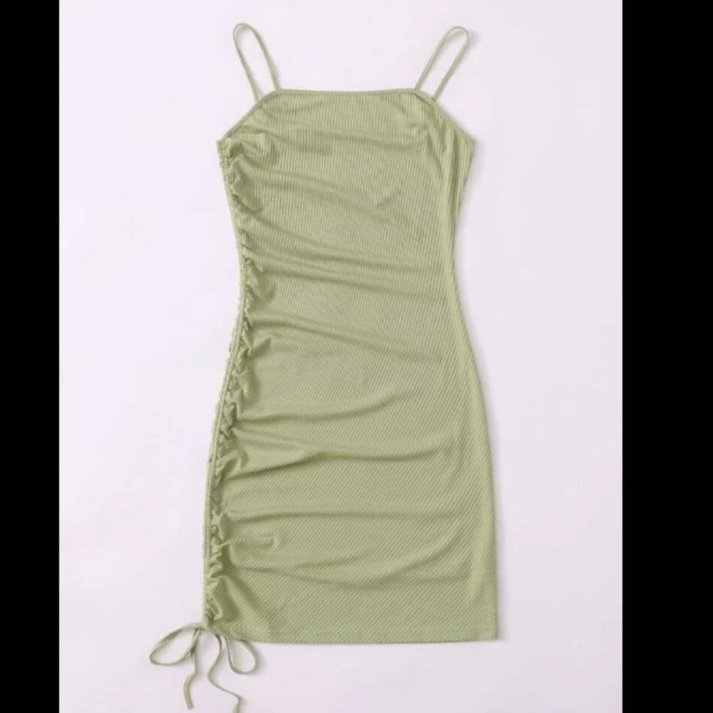 Shein ribbed bodycon dress
